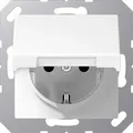 Produktbild: Jung SCHUKO-Steckdose A 1520 KL WW A1520KLWW