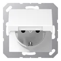 Produktbild: Jung SCHUKO-Steckdose alpinweiß A 1520 KL WW
