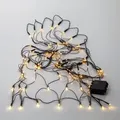 Produktbild: Netz LED-Lichterkette ,Akku', Batterie, warmweiß, outdoor, 80 LEDs, 150 cm