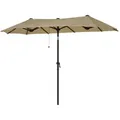 Produktbild: Schneider Schirme Sonnenschirm  Salerno ¦ beige ¦ Maße (cm): B: 300 H: 220 T: 150.0