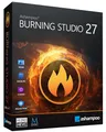 Produktbild: Burning Studio 27 - Professionelles Brennprogramm für CD, DVD & Blu-ray, Kopieren, Musik-Ripping (AAC/WAV), 4K H.265 Video, 1.800+ Autoradio-Profile, Datensicherung mit Kratzerschutz für Windows 11/10