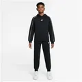 Produktbild: Nike Sportswear Trainingsanzug K NSW CLUB FLC HDY TRACKSUIT (2-tlg), sportlicher Stil, schnell trocknendes Material, pflegeleicht schwarz M (140/146)