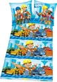 Produktbild: Herding Biber Flanell Kinder Bettwäsche 2 tlg. 135x200cm Bob der Baumeister Baustelle