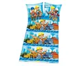 Produktbild: Herding Kinderbettwäsche Herding Biber Flanell Bettwäsche 2 tlg. 135x200cm Bob der Baumeister, Flanell, 2 teilig, warme Kinderbettwäsche für schöne Kinderträume, Bob auf der Baustelle