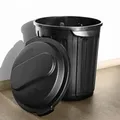 Produktbild: Mülleimer Robin 60L Abfalleimer mit Deckel Geruchsdicht, Hygienisch & Leicht zu Reinigen - Schwarz
