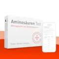 Produktbild: Aminosäuren Labortest von CERASCREEN – Aminogramm von 26 verschiedenen Bausteinen | Professionelle Analyse der Konzentration von essentiellen, semi- & nicht-essentiellen Stoffen | BCAA- & EAA-Profil