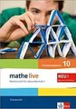 Produktbild: mathe live. Arbeitsheft mit Lösungsheft Erweiterungskurs 10. Schuljahr. Allgemei