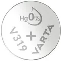 Produktbild: VARTA Silberoxid-Knopfzelle V319/SR64, 1,55 V, 21 mAh