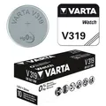 Produktbild: 1x V319 Uhren-Batterie Silberoxid-Knopfzelle SR527 SR527SW 1,55V 21mAh von VARTA