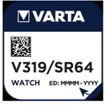 Produktbild: 10 Stk. Varta Cons.Varta Uhren-Batterie V 319 Stk.1 Knopfzellen 00319101111
