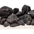 Produktbild: Aquaristikwelt24 - Aquarium Natursteine Lavastein schwarz 25 Kg Mix Größe m bis xl