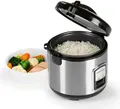 Produktbild: GOURMETmaxx Reiskocher elektrisch Dampfkocher Dampfgarer Multikocher Kochtopf j1