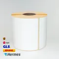 Produktbild: 1Rolle 500 Thermo Etiketten 100x50mm für Paket Versand UPS DPD DHL Zebra Drucker