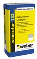 Produktbild: weber.dur 132 Kalk-Zement-Leichtputz/Ma 30kg