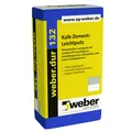 Produktbild: weber.dur 132 Kalk-Zement Leichtputz mineralisch Unterputz Einlagenputz 30 kg