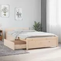 Produktbild: Bett Mit Schubladen 90x190 Cm Vidaxl 987455