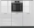 Produktbild: Küchenblock Vicco R-Line Weiß Hochglanz/Anthrazit 180 cm ohne Arbeitsplatte, Model 37635