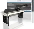 Produktbild: SCHÜTTE E2 versenkbare Steckdosenleiste, (2x USB & 2x 230 V Steckdosen),  Einbausteckdose zum Nachrüsten, Tischsteckdose