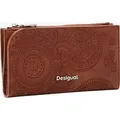 Produktbild: Desigual Geldbörse Portemonnaie Portmonee Mone Dejavu Ines 24SAYP15, Farbe:Braun - Beige