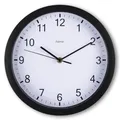 Produktbild: Hama Wanduhr, Kunststoffglas, schwarz, normal