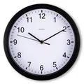 Produktbild: Hama 00185865 Quarz Wanduhr 25 cm x 250 mm x 250 mm x 40 mm Schwarz