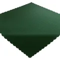 Produktbild: matches21 HOME & HOBBY Tischdecke 90 x 90 cm für Küche & Esstisch in Dunkelgrün - Waschbare Landhaus Mitteldecke