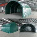 Produktbild: Weidezelt Pferde 6 x 6 m Weideunterstand PVC Plane Sturmfest Winterfest 36 m²