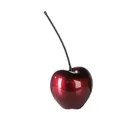 Produktbild: 46490 Deko-Kirsche Celebration aus Keramik Weinrot Metallic Höhe 60 cm 15867