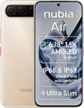 Produktbild: NUBIA Air Z2468 6,78Zoll Smartphone 256GB 5G NFC WLAN Titanium Desert B-WARE