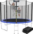 Produktbild: KINETIC SPORTS Trampolin Outdoor 'Salto Plus' Ø 183/244/305/366/400/430/490 cm - Komplett-Set für Kinder, bis zu 160kg