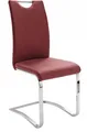 Produktbild: 6 Freischwinger=Set Schwing - Stuhl KÖLN Kunstleder Bordeaux KOEC10BO