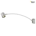 Produktbild: SLV 233134 NEW MYRA DISPLAY CURVE silbergrau GU10 max. 50W IP55