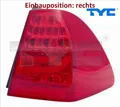 Produktbild: TYC 11-11675-06-2 Heckleuchte rechts Rücklicht Hecklicht Rückleuchte für BMW
