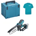 Produktbild: Makita Akku-Astsäge Kettensäge 18V DUC150ZJ DUC150Z ohne Akku Makpac 4 + T-shirt