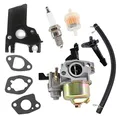 Produktbild: AISEN Vergaser mit Dichtung Benzinfilter Benzinschlauch Zündkerze für Loncin Motor 5,5-6,5 PS Schneefräse Rüttelplatte Motorhacke u.a.