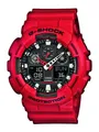 Produktbild: CASIO G-SHOCK Armbanduhr GA-100B-4AER Rot Datum Herrenuhr Stoßfest