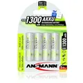Produktbild: ANSMANN AA NiMH Akku 1.300 mAh 4er Pack