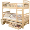 Produktbild: Kids Collective Etagenbett, Natur, Holz, 90x200 cm, Kinder- & Jugendzimmer, Kindermöbel, Kinderbetten, Etagenbetten