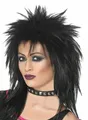 Produktbild: Rockröhre schwarz - Imposante 80er Jahre Perücke für schrille Auftritte