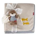 Produktbild: Fehn Kuscheldecke Otter – Kuschelige Schmusedecke - zum Kuscheln, als Krabbelunterlage, Schnuffeltuch oder Zudecke für zuhause und unterwegs
