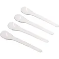 Produktbild: Fackelmann Eilöffel 14 cm transparent oder weiß 4 Stück Küchenhelfer