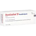 Produktbild: Dontisolon D Mundheilpaste 5 g