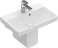 Produktbild: Villeroy & Boch Avento Waschtisch Compact, 1 Hahnloch, mit Überlauf, 550x370mm, 4A005501