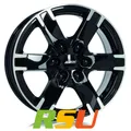 Produktbild: Alutec Titan diamant-schwarz frontpoliert 8x18