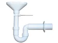 Produktbild: Haas Tropfwasser Röhrensiphon 50mm Geruchsverschluß Trichtersifon Sifon Siphon
