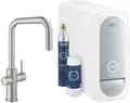 Produktbild: Grohe Blue Home Starter Kit U-Auslauf Küchenarmatur Wasser-Filter 150° 1755509