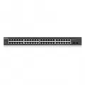 Produktbild: Zyxel GS1900 Rackmount Gigabit Smart Switch 48x RJ-45 2x SFP PoE+ V2 - GS1900-48HPv2-EU0101F