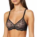 Produktbild: Triumph Damen Minimizer-BH Amourette Charm W02, mit Bügel, ohne Polsterung, Verstellbare Träger, 85G, Schwarz
