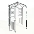 Produktbild: Metall Pavillon 160x160x250 cm Gartenpavillon Wien Metallpavillon