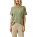 Produktbild: s.Oliver T-Shirt mit offenem Saum braun XXXL (46)